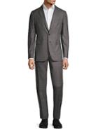 Burberry Standard-fit Textured Wool Suit