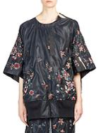 Sacai Floral Embroidered Top