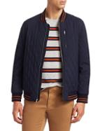 Saks Fifth Avenue Modern Quilted Bomber Jacket