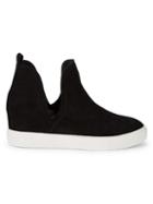 Steven By Steve Madden Cabrea Side Cut-out Suede Sneakers