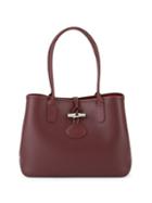 Longchamp Split Leather Shoulder Bag