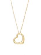 Saks Fifth Avenue 14k Open Heart Necklace