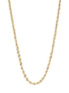 Saks Fifth Avenue 14k Yellow Gold Glitter Rope Chain Necklace/19 X 3.85-4mm