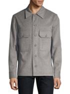 Helmut Lang Wool-blend Shirt Jacket