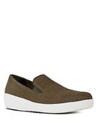 Fitflop Superskate Tm Knit Loafers