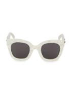 Gucci Core 49mm Squared Cat Eye Sunglasses