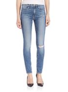Peserico Le High Distressed Skinny Jeans