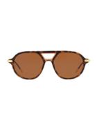 Dolce & Gabbana Origin 54mm Pilot Sunglasses