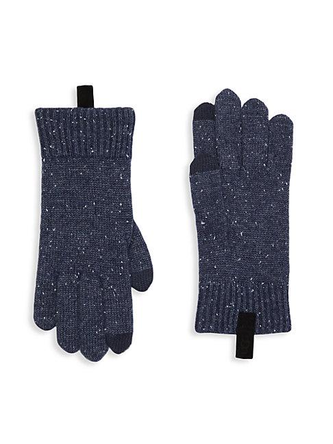 Ugg Wool-blend Touchscreen Gloves