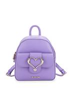 Love Moschino Heart Top Zip Backpack