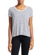 Majestic Filatures Soft Touch Striped Tee
