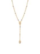 Gabi Rielle 22k Goldplated & Crystal Y-necklace