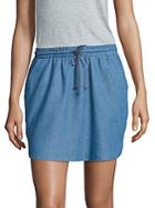 Saks Fifth Avenue Cotton-blend Denim Skirt