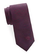Versace Silk Geometric Polka-dot Tie