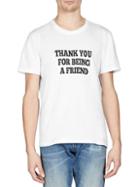 Ami Paris Thank You For Being A Friend Cotton T-shirt