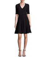 Rebecca Taylor Boucle Fit-&-flare Dress
