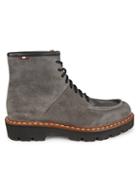 Bally Lybern Suede Combat Boots
