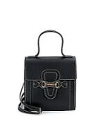 Valentino By Mario Valentino Agnes Pebbled Leather Crossbody Bag