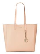 Versace Collection Chain & Medallion-detailed Leather Tote