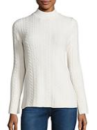 Theory Friselle Cable-knit Sweater
