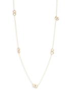 Saks Fifth Avenue 14k Yellow Gold Circle Station Necklace