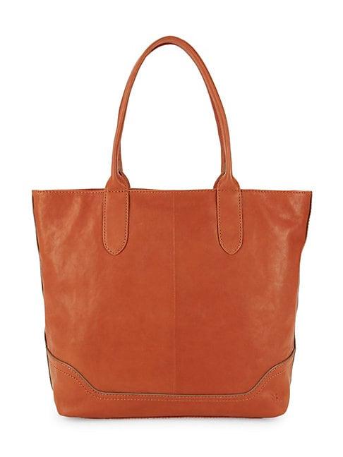 Frye Madison Leather Zip Tote