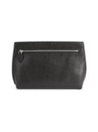Burberry Pendleton Leather Pouch Clutch