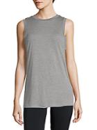 Getting Back To Square One Heathered Muscle Tank Top