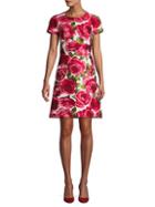 Michael Kors Floral A-line Dress