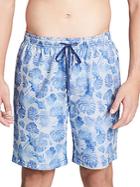 Calvin Klein Swim Leaf-print Swim Shorts