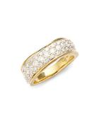 Marco Bicego Hand-engraved 18k Gold And Diamond Ring