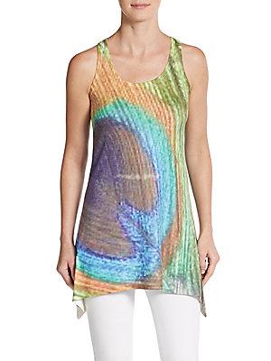 Go Couture Peacock Sharkbite Tank W/