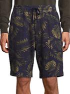 Vince Printed French Terry Sweat Shorts