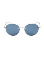 Oliver Peoples 57mm Round Sunglasses