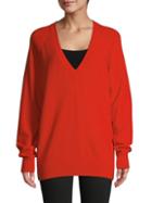 Givenchy Raglan-sleeve Wool & Cashmere-blend Sweater