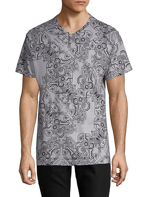 Versace Jeans Printed Cotton Tee