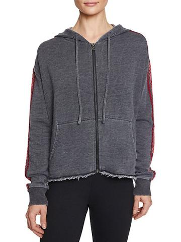 Betsey Johnson Performance Zip-front French Terry Jacket