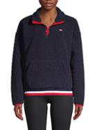 Tommy Hilfiger Sport Plush Stand-collar Sweatshirt