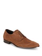 Mezlan Perforated Suede Derby Shoes