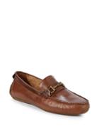 Cole Haan Leather Buckle Loafers