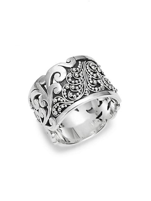 Lois Hill Classic Sterling Silver Ring