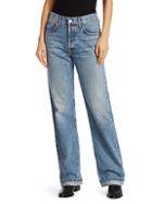 Re/done 90s High-rise Cuffed Straight Jeans