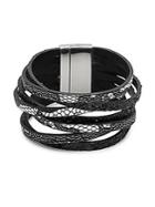 Saks Fifth Avenue Leather Bracelet