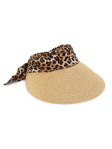 August Hat Company Leopard-print Visor