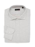 Corneliani Id Linen-blend Collared Shirt