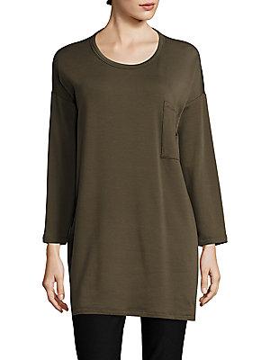 Eileen Fisher Patch Pocket Tunic