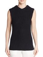 A.l.c. Elsee Hooded Sleeveless Cotton Sweater