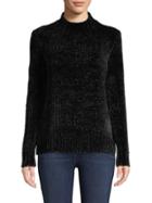 Saks Fifth Avenue Textured Mockneck Sweater