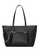 Calvin Klein Beverly Faux-leather Tote With Pouch