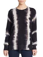 Cashmere Saks Fifth Avenue Tie Dyed Knit Cashmere Sweater